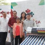 El Gobierno de Salamanca concluye entrega de calentadores solares