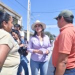 VISITAN A VECINOS DE SAN ROQUE