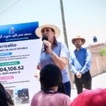 LLEVAN AGUA POTABLE A HABITANTES DE COMUNIDAD EL CARRIZALITO