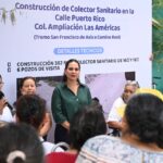 INICIA CONSTRUCCIÓN DE COLECTOR SANITARIO EN AMPLIACIÓN LAS AMÉRICAS