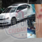VIDEO Captan ataque de perro frente a Mariscos El Chavo; niño de 8 años resultó herido.