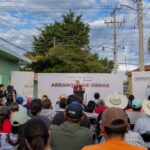 ARRANCA CONSTRUCCIÓN DE LA CALLE 5 DE FEBRERO EN ZAPOTE DE PERALTA